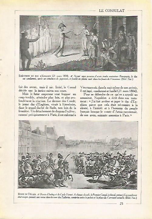 LAMINA 3996: EJECUCION DEL DUQUE DE ENGHIEN