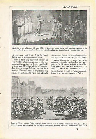 LAMINA 3996: EJECUCION DEL DUQUE DE ENGHIEN