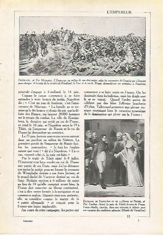 LAMINA 4001: ENTREVISTA DE NAPOLEON Y LA REINA DE PRUSIA