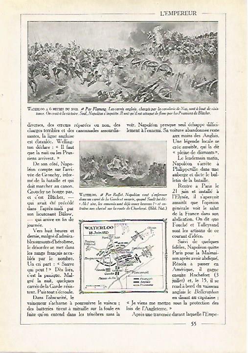 LAMINA 4012: BATALLA DE WATERLOO