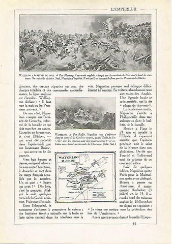 LAMINA 4012: BATALLA DE WATERLOO