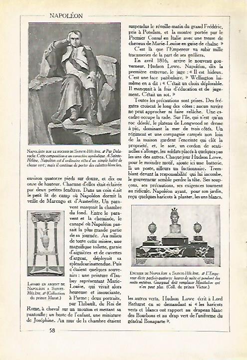 LAMINA 4013: NAPOLEON EN SANTA ELENA