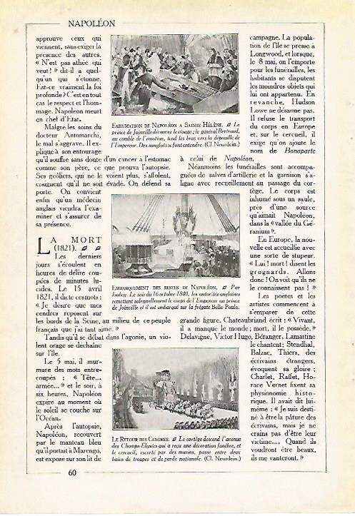 LAMINA 4014: MUERTE DE NAPOLEON