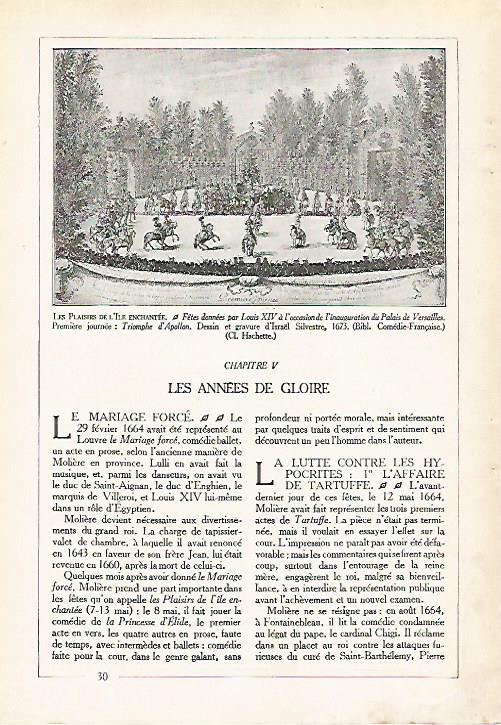 LAMINA 4031: LOS PLACERES DE LA ISLA ENCANTADA DE MOLIERE