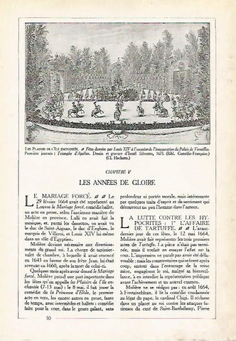 LAMINA 4031: LOS PLACERES DE LA ISLA ENCANTADA DE MOLIERE