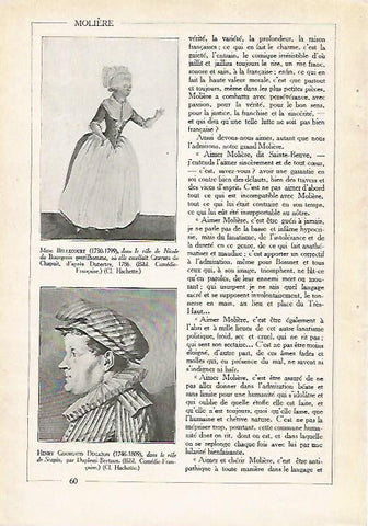 LAMINA 4046: MADAME BELLECOURT POR CHAPUIT