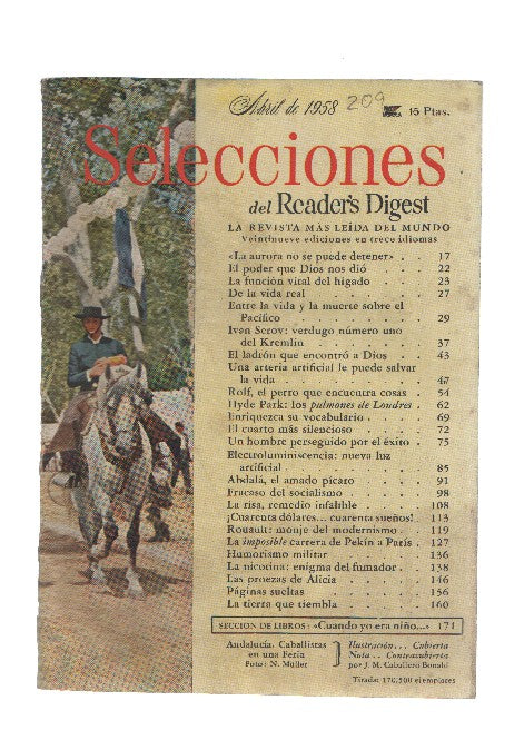 Selecciones del Readers Digest numero 209