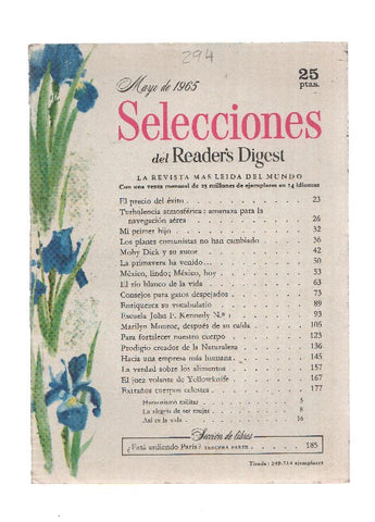 Selecciones del Readers Digest numero 294