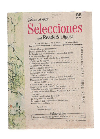 Selecciones del Readers Digest numero 295
