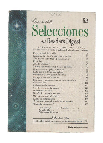 Selecciones del Readers Digest numero 302