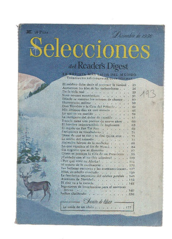 Selecciones del Readers Digest numero 193