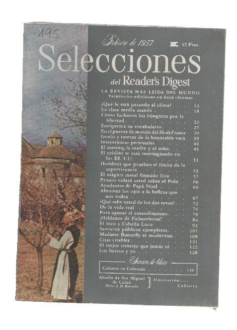 Selecciones del Readers Digest numero 195
