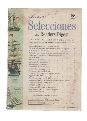 Selecciones del Readers Digest numero 308