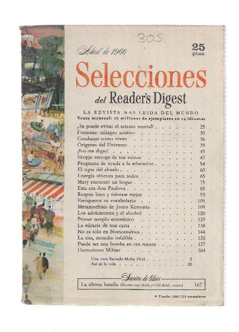 Selecciones del Readers Digest numero 305