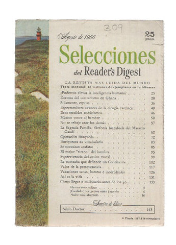 Selecciones del Readers Digest numero 309