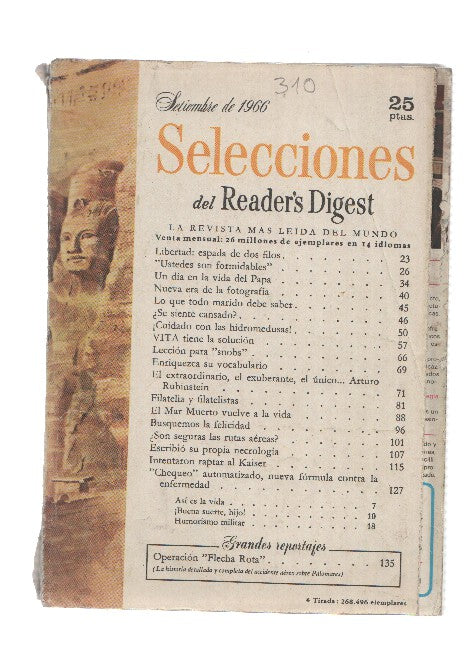 Selecciones del Readers Digest numero 310