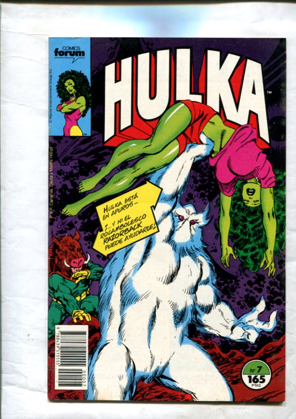 Hulka numero 07: No tengo boca y soy duro