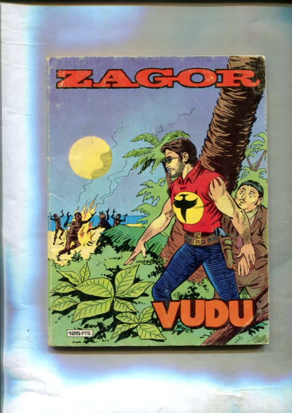 Zagor numero 09: Vudu (numerado 2 en interior cubierta)