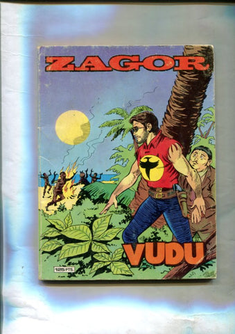 Zagor numero 09: Vudu (numerado 2 en interior cubierta)