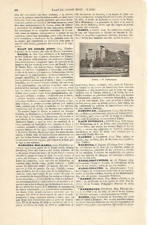 LAMINA ESPASA 9252: Parlamento de Kabul Afganistan