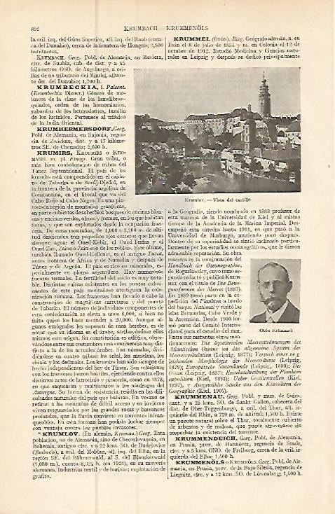 LAMINA ESPASA 9286: Castillo de Krumlov Republica Checa