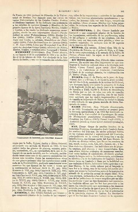 LAMINA ESPASA 9288: Campamento de beduinos por Kunnert
