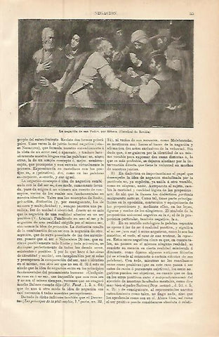 LAMINA ESPASA 9375: La negacion de San Pedro por Ribera