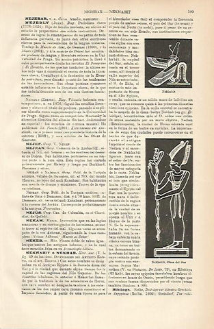 LAMINA ESPASA 9381: Nekhabit diosa del sur de Egipto