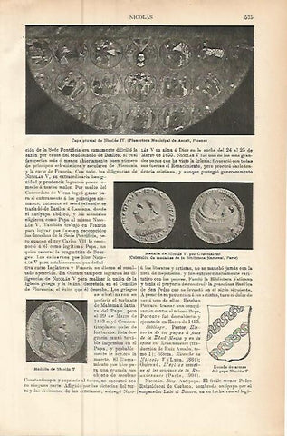 LAMINA ESPASA 9449: Capa pluvial del papa Nicolas IV
