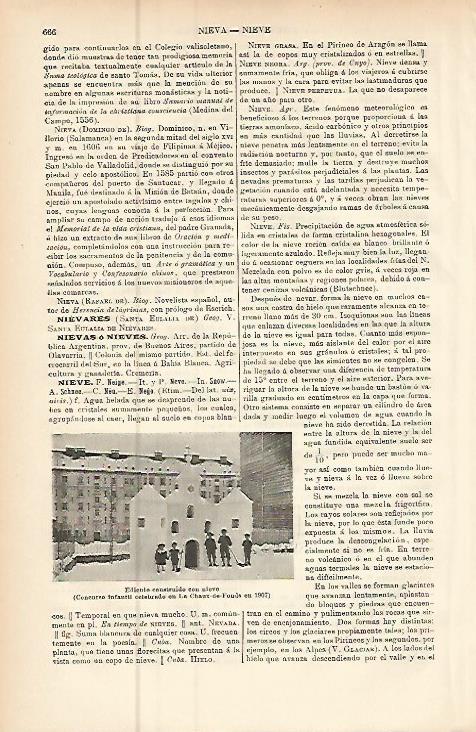 LAMINA ESPASA 9461: Edificio de nieve para concurso en 1907