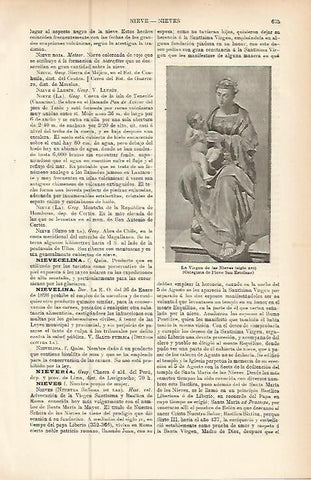 LAMINA ESPASA 9464: La Virgen de las Nieves