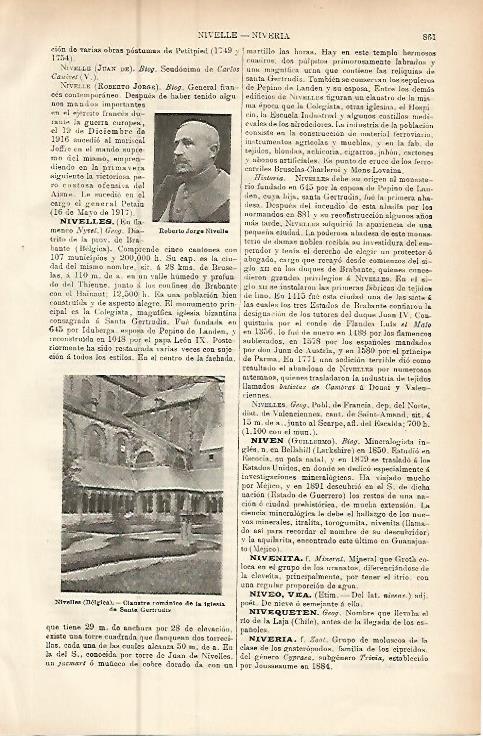 LAMINA ESPASA 9505: Calustro de la iglesia de Santa Gertrudis en Nivelles Belgica
