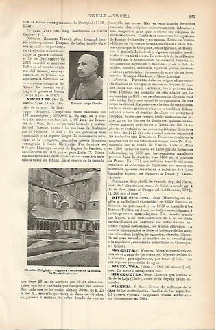 LAMINA ESPASA 9505: Calustro de la iglesia de Santa Gertrudis en Nivelles Belgica