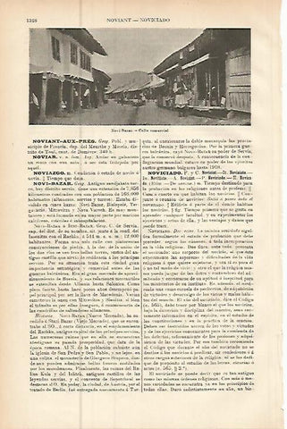 LAMINA ESPASA 9597: Calle de Novi-Bazar Serbia