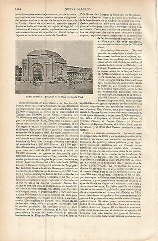 LAMINA ESPASA 9639: Estacion de Nueva Orleans Estados Unidos