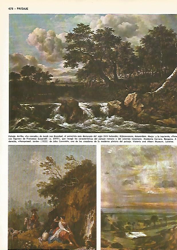LAMINA MONITOR 0003: LA CASCADA DE VAN RUYSDAEL. 