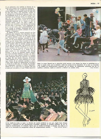 LAMINA MONITOR 0017: DESFILE DE MODA EN JAPON
