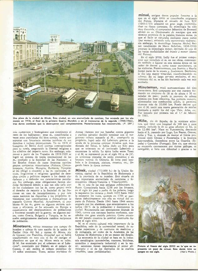 LAMINA MONITOR 0019: PLAZA EN MINSK RUSIA. PINTURA DE MINUE