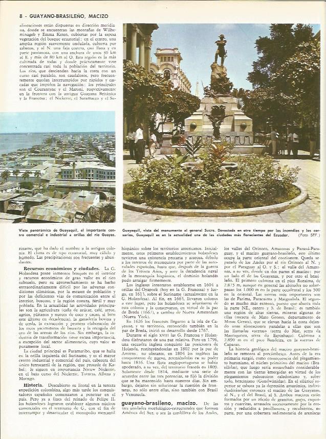LAMINA MONITOR 0045: VISTAS DE GUAYAQUIL ECUADOR