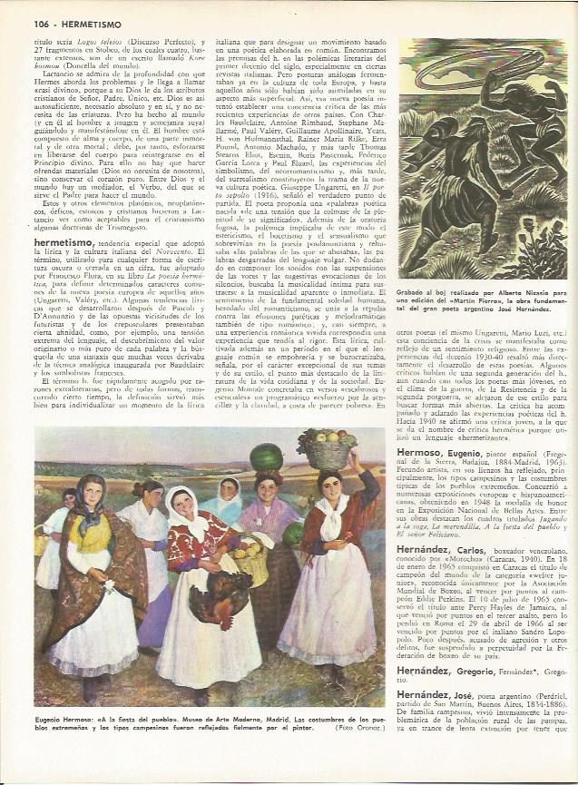 LAMINA MONITOR 0053: A LA FIESTA DEL PUEBLO POR HERMOSO. 