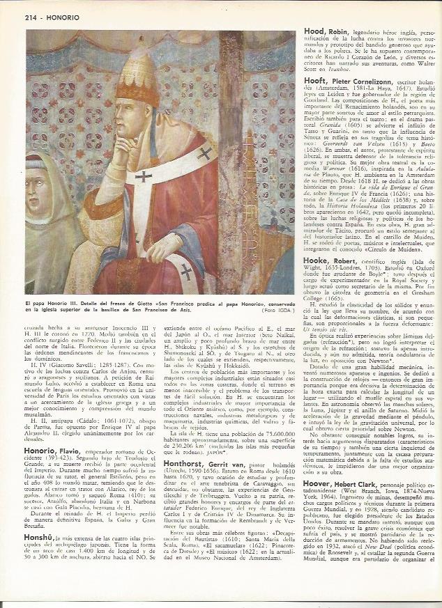 LAMINA MONITOR 0064: EL PAPA HONORIO III POR GIOTTO