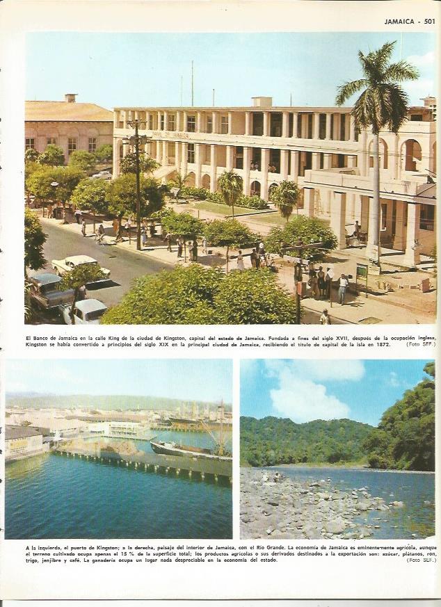 LAMINA MONITOR 0079: VISTAS DE KINGSTON JAMAICA