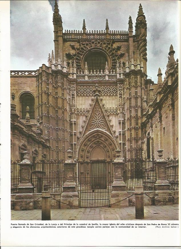 LAMINA MONITOR 0107: CATEDRAL DE SEVILLA