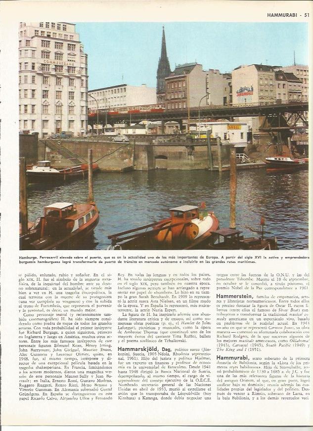 LAMINA MONITOR 0134: VISTA DE HAMBURGO