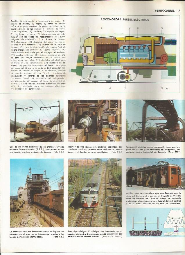 LAMINA MONITOR 0143: TRENES ELECTRICOS