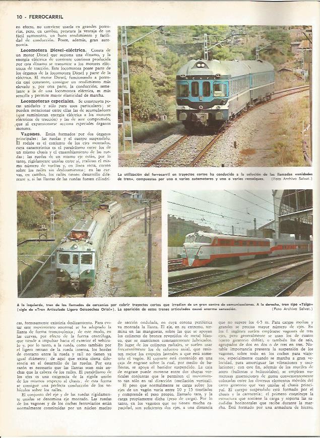 LAMINA MONITOR 0145: TRENES ARTICULADOS. TALGO