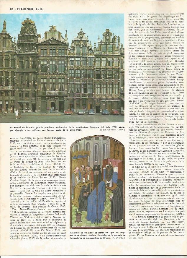 LAMINA MONITOR 0156: GRAN PLAZA DE BRUSELAS