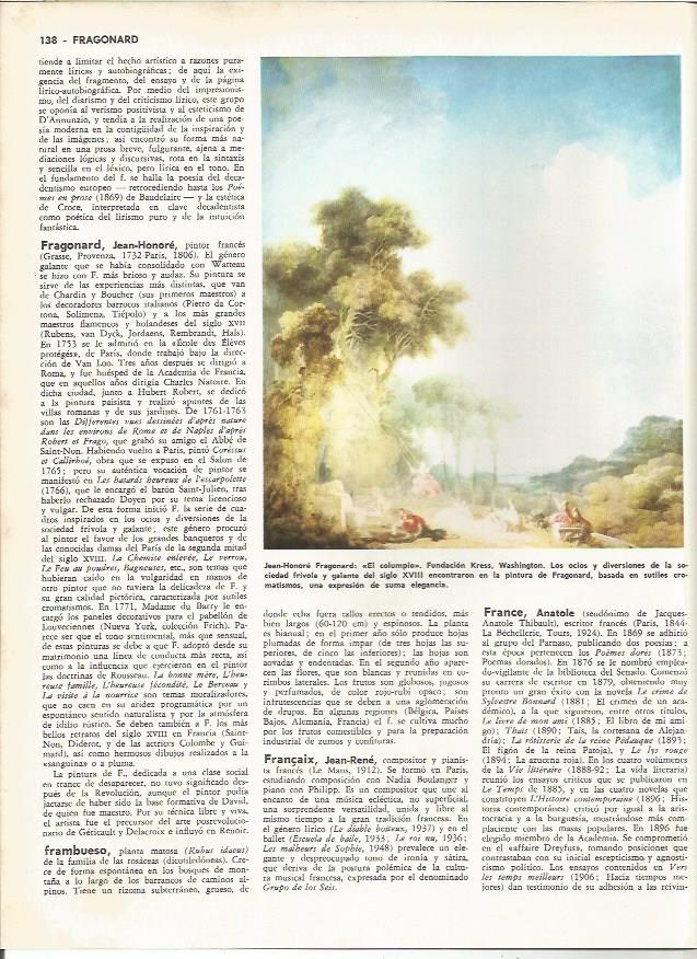 LAMINA MONITOR 0171: EL COLUMPIO DE FRAGONARD