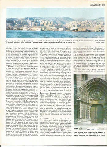 LAMINA MONITOR 0221: PUERTO DE GENOVA. CATEDRAL DE SAN LORENZO DE GENOVA