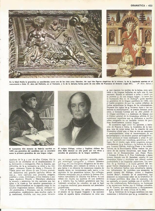 LAMINA MONITOR 0249: ELIO ANTONIO DE NEBRIJA. ANDRES BELLO